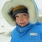 Tristan var 16 måneder da han var på ekspedisjon på Baffin Island i Canada.