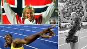 Trine Hattestad, Usain Bolt og Grete Waitz 
