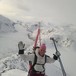 På tur over Besseggen vinterstid