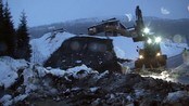 Evakuering etter ras i Mo i Rana - En bolig er evakuert etter at det har gått et jord- og sørpeskred ved boligfeltet Hestgjerdet i Åga i Mo i Rana.