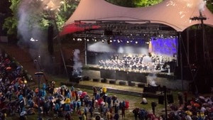 Hovedscenen på Waldbühne 26.08.2012