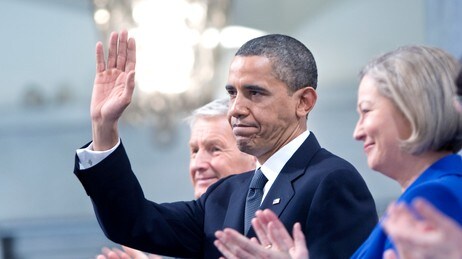 Obama under fredsprisutdelingen (Foto: Bjørn Sigurdsøn/Scanpix) Obama under fredsprisutdelingen (Foto: Bjørn Sigurdsøn/Scanpix)