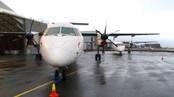 Dash 8 Q400 (Foto: Yngve Tørrestad/NRK) Dash 8 Q400 (Foto: Yngve Tørrestad/NRK)