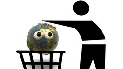 Planeten, søppel