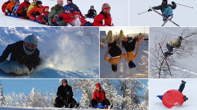 Vinter 2010 collage (Foto: collage/Bård Skrede Johannesen)