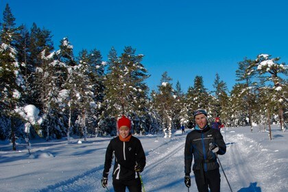 Ypperlige forhold i Nordmarka