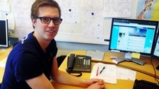 Martin Granerød, statsmeteorolog ved Vervarslinga for Vestlandet (Foto: NRK) Martin Granerød, statsmeteorolog ved Vervarslinga for Vestlandet (Foto: NRK)