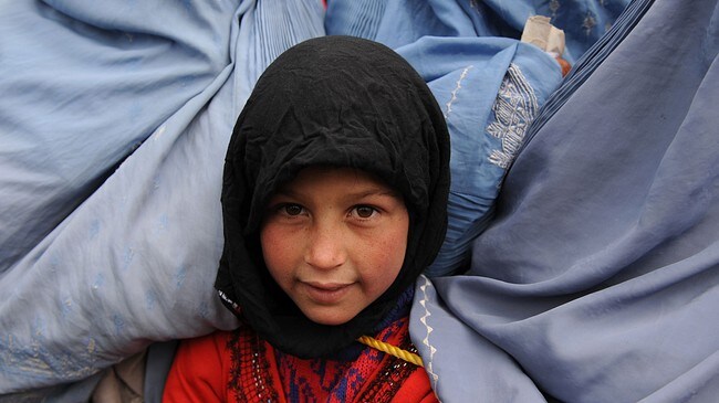 Jente i Kabul (Foto: SHAH Marai/Scanpix/AP) Jente i Kabul (Foto: SHAH Marai/Scanpix/AP)