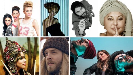 Vidt forskjellige Eurovision-artister, men felles for dem alle er at de synger på sitt eget morsmål. (Eurovision.tv)