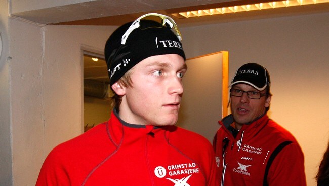 Håvard Bøkko (t.v.) og Johan Olav Koss (Foto:  Cornelius Poppe/Scanpix)