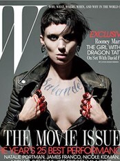 Rooney Mara og Noomi Rapace som Lisbeth Salander. (Nordisk Film Distribusjon AS/ W magazine (faksimile)) Rooney Mara og Noomi Rapace som Lisbeth Salander. (Nordisk Film Distribusjon AS/ W magazine (faksimile))
