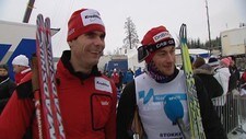 Thomas Alsgaard og Petter Northug (NRK)