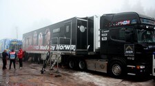 Smøretrailer Oberhof (Foto: Gunnar Bøthun/NRK) Smøretrailer Oberhof (Foto: Gunnar Bøthun/NRK)