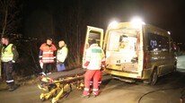 Dødsulykke Nossum, Levanger (Foto:Tor Aage Hansen/NRK)