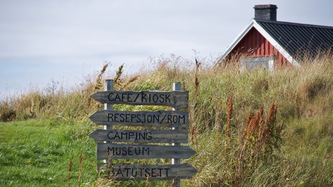 Turistsenter ble asylmottak. (Foto: Håvard Lior/NRK) Turistsenter ble asylmottak. (Foto: Håvard Lior/NRK)