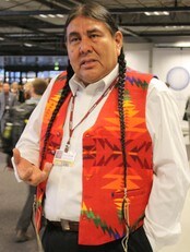 Tom B.K Goldtooth (Foto: Astrid Rommetveit/NRK) Tom B.K Goldtooth (Foto: Astrid Rommetveit/NRK)