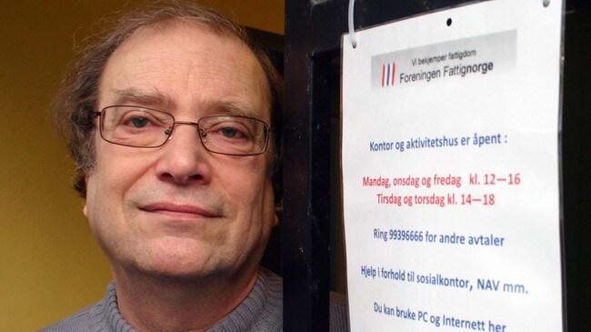 Georg Rønning, daglig leder i foreningen Fattignorge (Foto: Herskedal, Kjell/SCANPIX) Georg Rønning, daglig leder i foreningen Fattignorge (Foto: Herskedal, Kjell/SCANPIX)