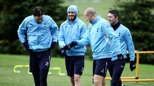 David Beckham på Tottenham-trening (Foto: POOL/Reuters) David Beckham på Tottenham-trening (Foto: POOL/Reuters)