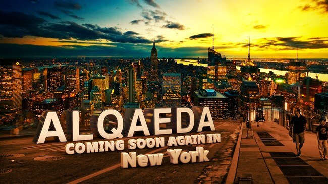 Falsk al Qaida filmplakat (Ap) Falsk al Qaida filmplakat (Ap)
