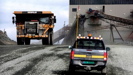 Kirkenes-gruveåpning (Foto: Bjørnbakk, Jan-Morten/SCANPIX) Kirkenes-gruveåpning (Foto: Bjørnbakk, Jan-Morten/SCANPIX)