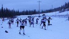 Ski, Arctic Winter Games AWG 2012 (Foto: Dan Robert Larsen/NRK) Ski, Arctic Winter Games AWG 2012 (Foto: Dan Robert Larsen/NRK)