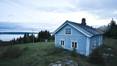 Tidlig sommerkveld ved Flisberget