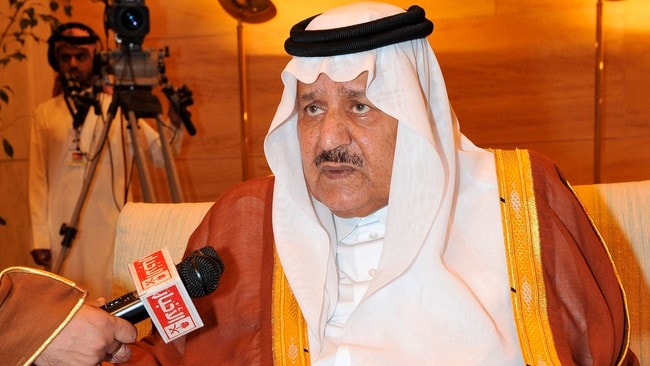 Nayef bin Abdulaziz al-Saud (Foto: HANDOUT/Reuters) Nayef bin Abdulaziz al-Saud (Foto: HANDOUT/Reuters)