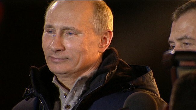 Video Putin vant i første runde (Foto: Nyhetsspiller) Video Putin vant i første runde (Foto: Nyhetsspiller)
