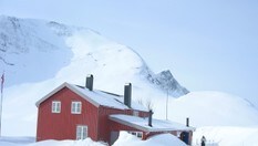 Måsvassbu om vinteren. Snøsikkert område.