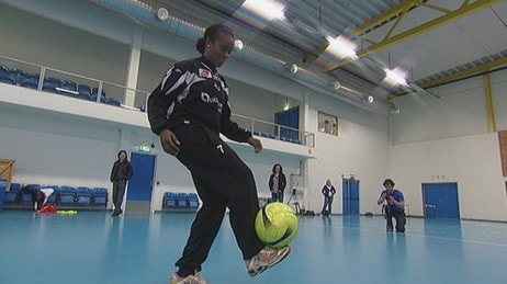 Nasra Abdullah (Foto: Brede Røsjø/NRK) Nasra Abdullah (Foto: Brede Røsjø/NRK)
