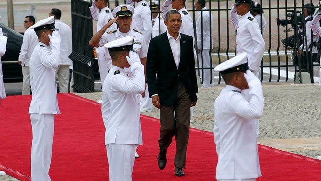 Barack Obama Cartagena (Foto: ENRIQUE MARCARIAN/Reuters) Barack Obama Cartagena (Foto: ENRIQUE MARCARIAN/Reuters)