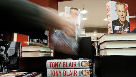 Tony Blairs selvbiografi, A Journey (Foto: LEON NEAL/Afp)