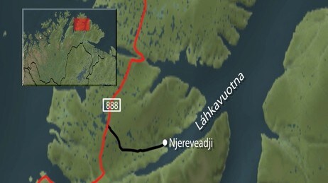Kart over Nervei (NRK)