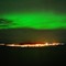 Slik var nordlyset over Valderøya i Giske søndag kveld