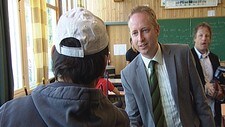 Kunnskapsminister Bård Vegard Solhjell (Foto: NRK)