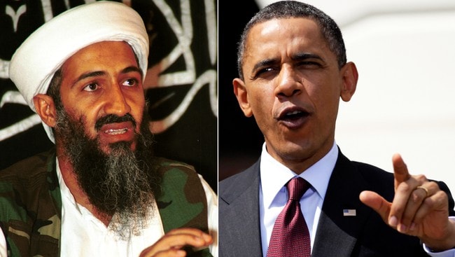 Osama bin Laden og Barack Obama (AP) Osama bin Laden og Barack Obama (AP)