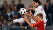 Zlatan Ibrahimovic og John-Arne Riise