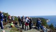 Fransåsenløypa i Risør. Fra åpningsturen 17. april 2005.