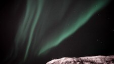 Nordlys over Tromsø (Foto: Tore Meek/NRK)