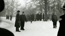 Nidarosdomen stenges i forbindelse med Statsakten på Akershus (1942) (Foto: Svein Andresen/Trondheim byarkiv) Nidarosdomen stenges i forbindelse med Statsakten på Akershus (1942) (Foto: Svein Andresen/Trondheim byarkiv)