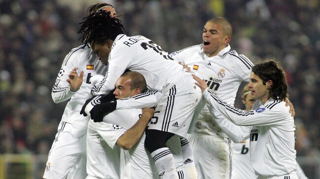 Real Madrid feirer scoring (Foto: GENIA SAVILOV/AFP) Real Madrid feirer scoring (Foto: GENIA SAVILOV/AFP)
