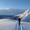 Flott skitur til Kyrkjetaket