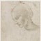Leonardo: Kvinnehode nesten profil (recto and verso), fra ca 1490. Leonardo: Kvinnehode nesten profil (recto and verso), fra ca 1490.