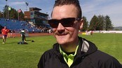 Henrik Ingebrigtsen om NM stafetten - Henrik Ingebrigtsen var veldig fornøyd med stafettløpet og mente laget hans var det beste. 