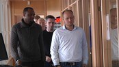 Patrick Vieira besøkte SIF - Han har tro på Drammens-klubben.