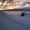 Takvatnet på Heia i Balsfjord. Ikke så lenge før vi ser sola, skriver Håvard Larsen tidligere denne uka.