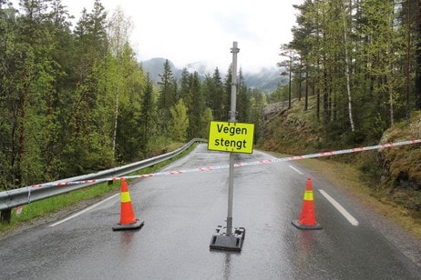 Mann funnet død i Nesbyen.  (Foto: Gunnar Grimstveit)