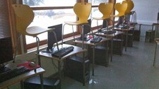 Vannskader Sokndal skole (Foto: Øystein Ellingsen, Egersund/NRK)