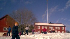 Sigrun og Leiv Ole på Rønningen i Bymarka i Trondheim