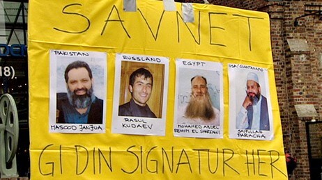 Amnesty plakat (Foto: Jon Arne Hoff Johansen)